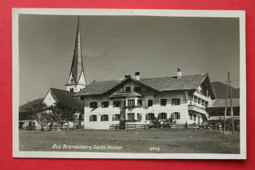 AK Brandenberg / 1939 / Gasthaus Ascher / Tirol